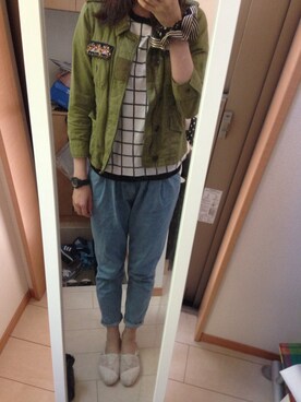 あきこさん（レディース・170cm）の春コーディネート