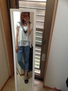 あきこさん（レディース・170cm）の夏コーディネート