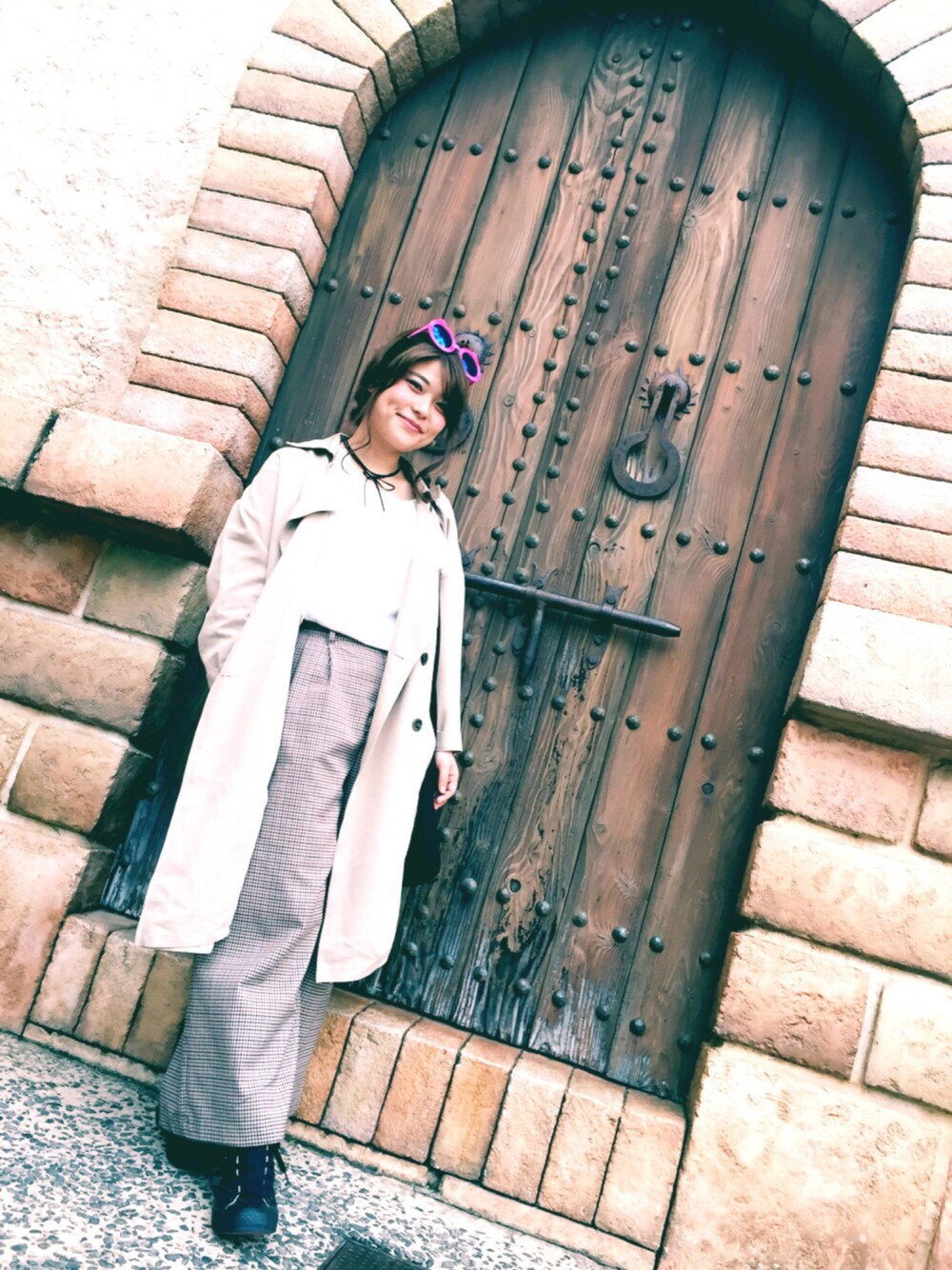 宮崎あおいCM着用ドロップショルダーニュアンスコートを使った人気