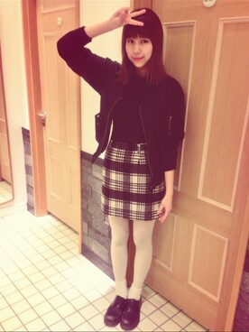 古屋美咲さん（レディース・166cm）の秋コーディネート