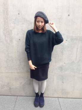 古屋美咲さん（レディース・166cm）の秋コーディネート