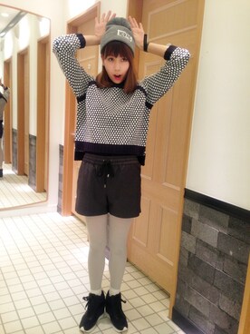 古屋美咲さん（レディース・166cm）の秋コーディネート