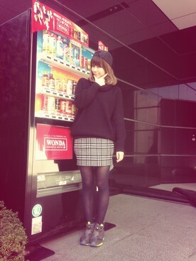 古屋美咲さん（レディース・166cm）の冬コーディネート