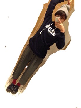 古屋美咲さん（レディース・166cm）の冬コーディネート