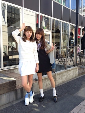 古屋美咲さん（レディース・166cm）の春コーディネート