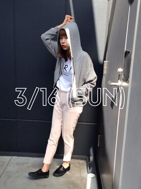古屋美咲さん（レディース・166cm）の春コーディネート