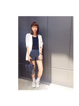 古屋美咲さん(レディース・166cm)の春コーディネート