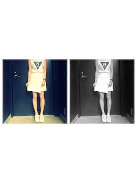 古屋美咲さん（レディース・166cm）の夏コーディネート