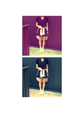 古屋美咲さん（レディース・166cm）の夏コーディネート