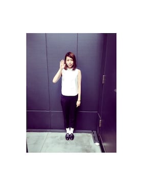 古屋美咲さん(レディース・166cm)の夏コーディネート