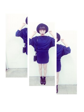 古屋美咲さん（レディース・166cm）の秋コーディネート