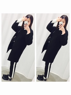 古屋美咲さん（レディース・166cm）の冬コーディネート