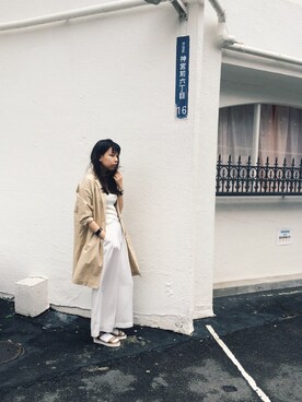 古屋美咲さん(レディース・166cm)の春コーディネート