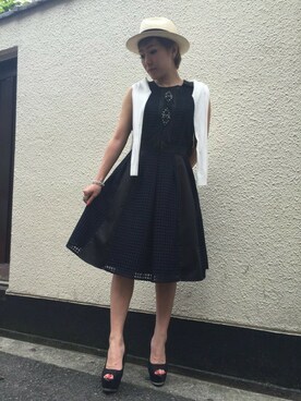 RITSUKO SHIRAHAMA（リツコ シラハマ）のワンピース/ドレスを使った