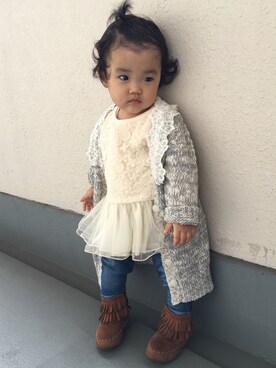 mitsuさん（キッズ・80cm）の秋コーディネート