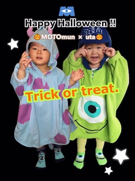 「halloween」｜uuuuta⋆⋆⋆さん（キッズ・90cm）の秋コーディネート