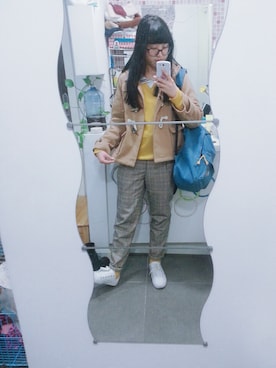 🍪norabearさん（レディース・160cm）の冬コーディネート