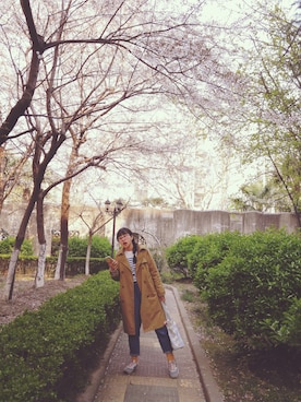 🍪norabearさん（レディース・160cm）の春コーディネート