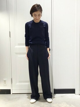 「IVXLCDM（アイヴィーエックスエルシーディエム）のアイテム」を使った、KANAさん（レディース・160cm）の秋コーディネート