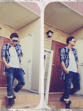 Kenta Suzukiさん（メンズ・171cm）の夏コーディネート