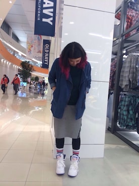 「EWING（ユーイング）のアイテム」を使った、KANADEさん（レディース・164cm）の春コーディネート