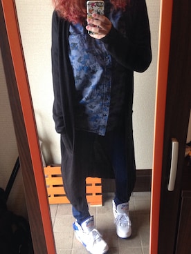 「EWING（ユーイング）のアイテム」を使った、KANADEさん（レディース・164cm）の春コーディネート