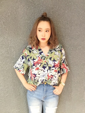 kumikoさん（レディース・158cm）の夏コーディネート