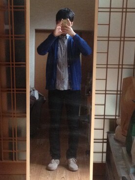 「JOURNAL STANDARD relume（ジャーナルスタンダード　レリューム）のアイテム（ブーツ）」を使った、Mazzaさん（メンズ・178cm）の秋コーディネート
