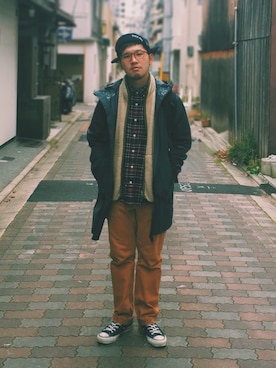 「BRILLA per il gusto（ブリッラペルイルグースト）のアイテム（ブルゾン）」を使った、だいさん（メンズ・175cm）の秋コーディネート