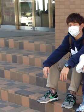 HAMAさん(メンズ・171cm)の春コーディネート