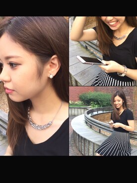 「Grosse（グロッセ）のアイテム」を使った、yurikaさん（レディース・158cm）の夏コーディネート