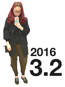 「nitca（ニトカ）のアイテム（その他アウター）」を使った、JOELIMA ｼﾞｮｰﾘﾏさん（レディース・166cm）の春コーディネート