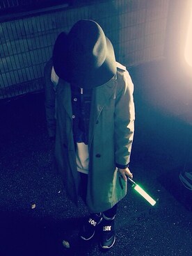 「SASQUATCHfabrix」｜「アイテム（デニムジャケット）」を使った、n_____s_____eさん（メンズ・173cm）の冬コーディネート