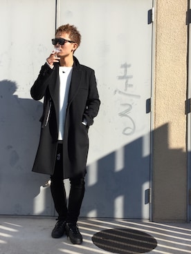 「CARRERA（カレラ）のアイテム」を使った、n_____s_____eさん（メンズ・173cm）の冬コーディネート