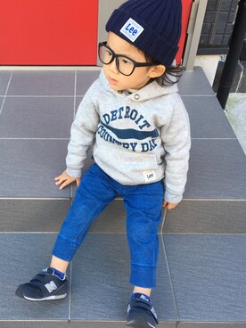 634さん(キッズ・90cm)の冬コーディネート