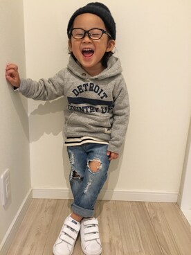 634さん(キッズ・90cm)の春コーディネート