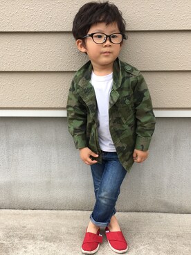 634さん(キッズ・90cm)の春コーディネート