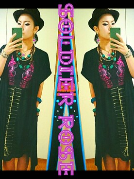 SOLDIER ROSEさんのコーディネート