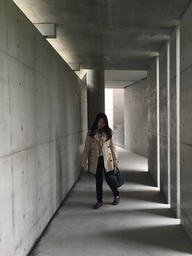 「art museum」｜Audrey さん（レディース・156cm）の冬コーディネート