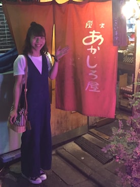 「やきとり」｜suzukihoさん（レディース・160cm）の夏コーディネート
