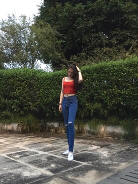 「Ted Baker（テッドベーカー）のアイテム（シューズ）」を使った、HaloJackieさん（レディース・163cm）の秋コーディネート