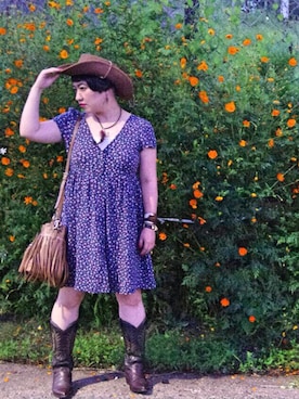 「Denim & Supply Ralph Lauren（デニムアンドサプライラルフローレン）のアイテム（ワンピース/ドレス）」を使った、Noripppppさん（レディース・154cm）の秋コーディネート