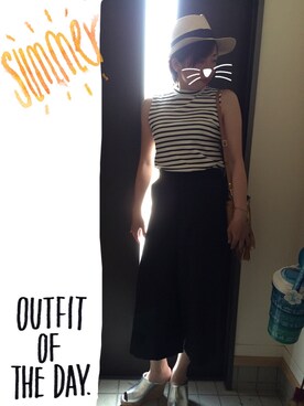 ゆっぴぃさん（レディース・164cm）の夏コーディネート