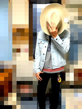 「Saturdays NYC（サタデーズ ニューヨークシティ ）のアイテム（デニムジャケット）」を使った、naki。さん（メンズ・175cm）の春コーディネート