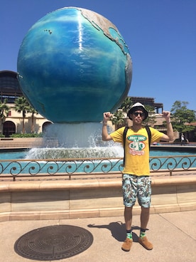 Naoki Hiramotoさん（メンズ・178cm）の夏コーディネート