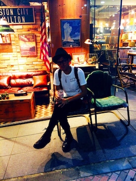 Naoki Hiramotoさん（メンズ・178cm）の秋コーディネート