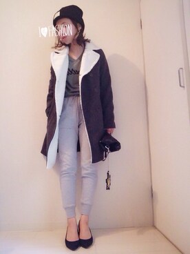 みきてぃさん（レディース・155cm）の冬コーディネート