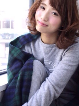 「BOBBI BROWN（ボビイブラウン）のアイテム（ファンデーション）」を使った、みきてぃさん（レディース・154cm）の冬コーディネート