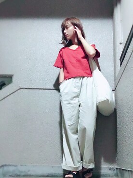 みきてぃさん（レディース・154cm）の夏コーディネート