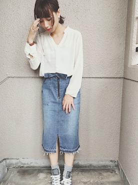 みきてぃさん（レディース・155cm）の秋コーディネート